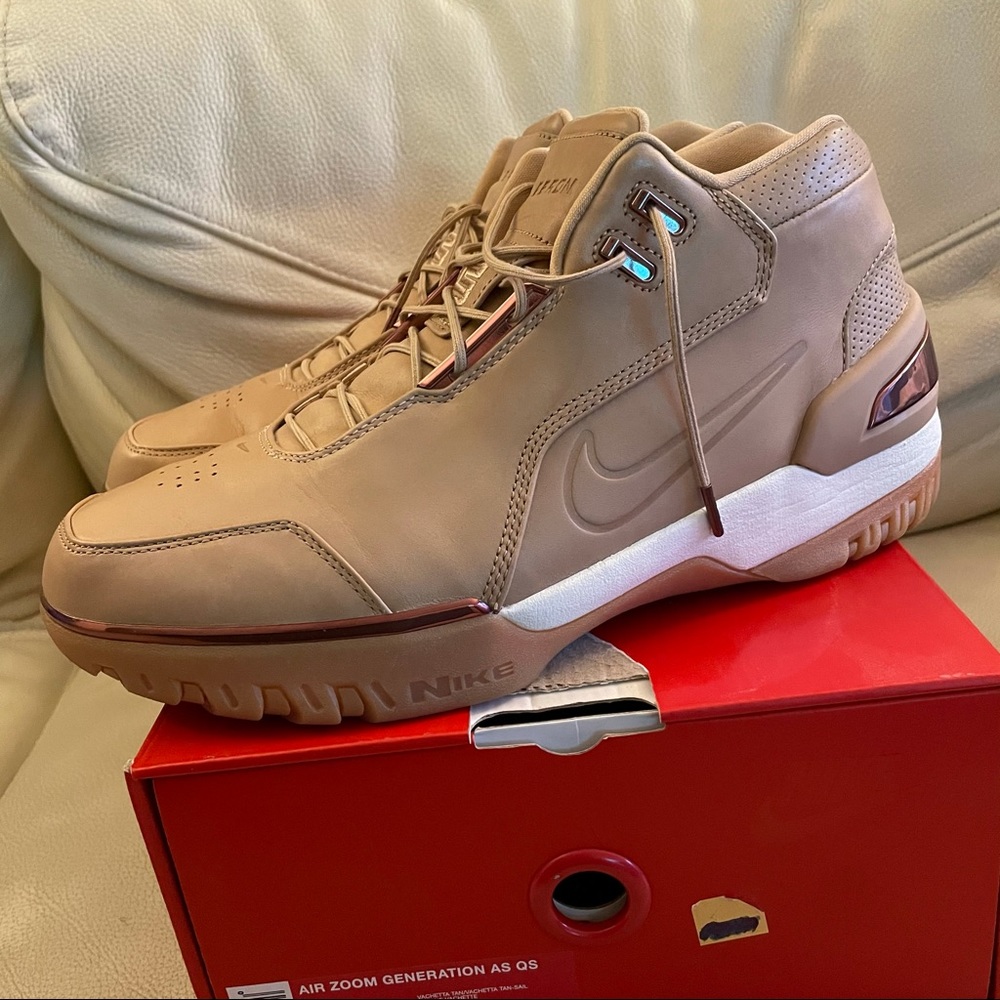 Nike LeBron 1 Air Zoom Generation QS VACHETTA basketball sneakers size 10.5
